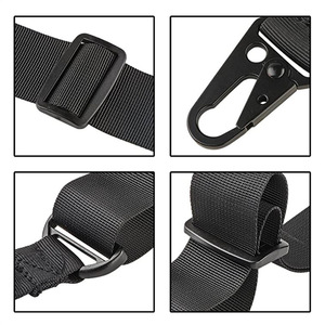 Sangle à deux points MESOROCK MEMKO001 en nylon de qualité supérieure avec ajusteur de longueur et crochet <span class=keywords><strong>métallique</strong></span>, fentes et logo personnalisables - Product Image 6