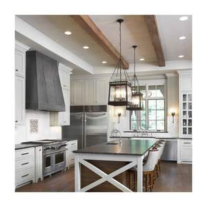 CBMMart <span class=keywords><strong>Blanc</strong></span> Manque Armoires de cuisine modernes Armoire Porte-vaisselle pour armoire de cuisine de cuisine avec portes en verre - Product Image 5