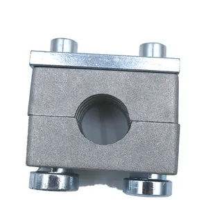 Manufacturer Supplier din 3015 heavy series hydraulic aluminium pipe clamp for Tube clamp for oil pipe