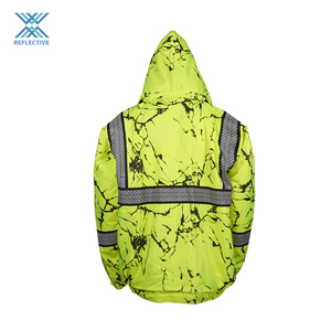 Gilet de sécurité haute visibilité pour homme LX, classe 1 ANSI, EN ISO 20471, <span class=keywords><strong>avec</strong></span> tissu imperméable et bandes réfléchissantes - Product Image 5