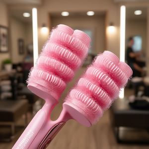 Rouleau éponge pour boucler les cheveux, rose, portable, pour usage domestique, pinces volumisantes pour le coiffage - Product Image 3