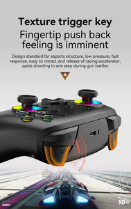 Gamepad per Smartphone <span class=keywords><strong>Z</strong></span>, Controller di Gioco per PC 600mAh S08, Joystick ad Alta Precisione a 360 Gradi, Trigger con Texture per PS4 e iOS - Product Image 5