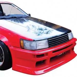 Pour Toyota Corolla AE86 Levin 2/3 portes (1984-1987) – Kit de 4 pièces de garniture latérale vert foncé - Product Image 3