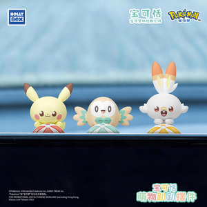 Figurina <span class=keywords><strong>Pokémon</strong></span> <span class=keywords><strong>Pikachu</strong></span> sdraiato, Blind Box, 100% Originale, Statuetta Decorativa in PVC per Cruscotto Auto e Supporto Telefono, Ingrosso - Product Image 3