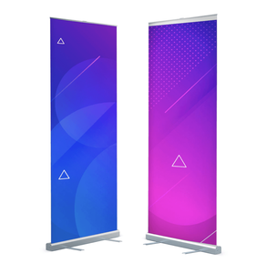 Benutzer definierte Roll Up Banner Druck Vertikale Display Stand Pull Up Banner Display für die Förderung - Product Image 2