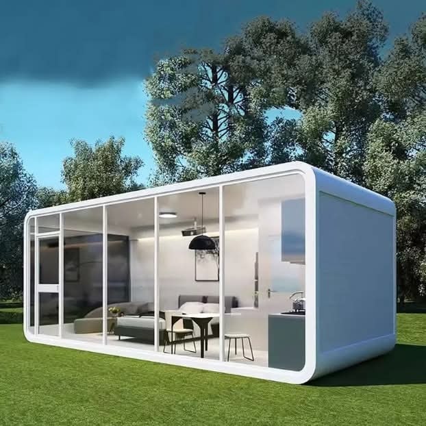 Hotsale China Prefab Container House Space House Capsule Luxury Light Mobile Resort Hotel Portable Mobile House 4