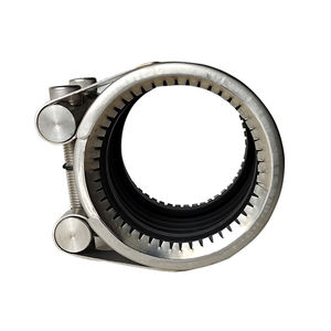 Accouplement en acier inoxydable Metal-Grip pour réparation et connexion de tuyaux métalliques - Product Image 4