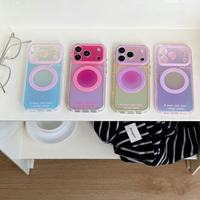 Coque magnétique à dégradé de couleurs pour iPhone 18, compatible iPhone 17, 16, 15, 14, 13 Pro Max – Accessoires de téléphone avec livraison gratuite et chargement sans fil