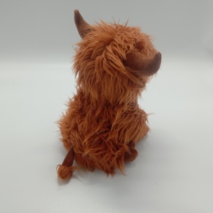 ¡Oferta! Peluche de Vaca Highland, Animal de Peluche, Tope de Puerta con Forma de Vaca para Decoración del Hogar - Product Image 4