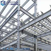 Entrepôt en structure métallique préfabriquée industrielle sur mesure, atelier à ossature métallique, construction de bâtiment d'usine préconçue