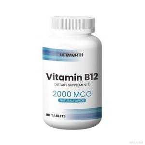 לייפוורת' יצרני ויטמינים, טבליות ויטמין B3, B6, B12, תוסף תזונה לבריאות המוח - Product Image 1