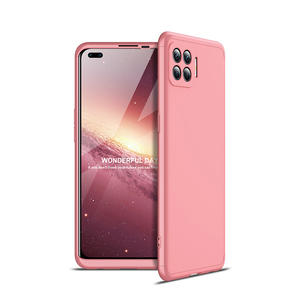 Cover per Telefono Opaca in Plastica Rigida PC Sottile 3 in 1 360° per <span class=keywords><strong>OPPO</strong></span> F17 F19 F21 Pro Reno 7 A76 A16 A54 A37 A74 A95 A5 A12 K10 - Product Image 2