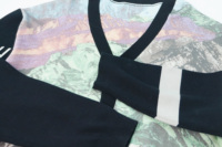 Pull d'hiver pour homme à manches longues, fourniture ODM, 100 % coton, motif géométrique, décontracté, anti-boulochage, séchage rapide, col rond