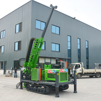 Machine de forage de 500 m de profondeur, type chenilles hydrauliques, certifiée CE, pour l'exploitation minière et la prospection géologique