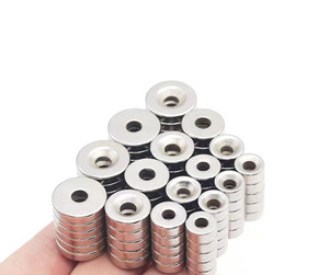 Aimants néodynes en néodyme fraisés M3 10x3mm Permanent industriel avec contre-trou pour le soudage et la découpe - Product Image 3