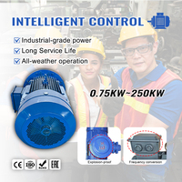 Moteur électrique AC monophasé/triphasé 380V 5 CV 7,5 kW 11 kW 20 kW, moteur à engrenages 3 CV, moteur asynchrone 15 CV 220/380V