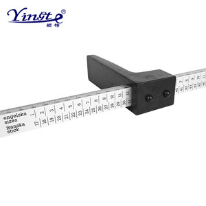 Yinste <b>Foot</b> <b>Measuring</b> Device 17-51 Shoe Size Metal <b>Measuring</b> <b>Tool</b> For Adults And Children - Product Image 3