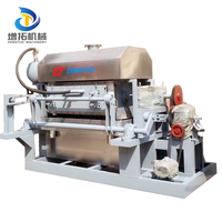 2000pcs/hr biodégradable papier Bagasse paille faisant pulpe oeuf Carton boîte plateau Machine de moulage prix de gros
