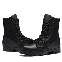 Bottes de randonnée robustes et imperméables en cuir fendu à lacets, montantes, design élégant, respirantes, antidérapantes, toutes saisons