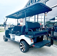 HDK pour bus et autocars, 6 places, batterie lithium 48V160AH, 30 km/h, buggy, bus touristique, voiturette de golf électrique