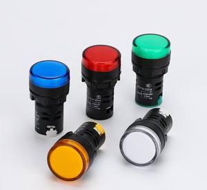 Luces indicadoras de panel, lámpara piloto led 220, 24V DC, lámpara de señal de equipo eléctrico para AC/DC12V 48V 380V - Product Image 2