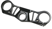 Plaque d'adaptateur de fourche avant de colonne de direction de moto sur mesure triple modifiée