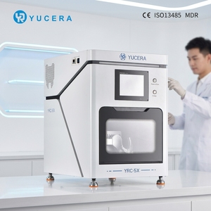 Yucera - Fraiseuse <span class=keywords><strong>dentaire</strong></span> automatique professionnelle 5 axes CAD CAM pour PMMA et cire - Approuvée ISO - Vente en gros - Expédition rapide - Nouveau - Product Image 1