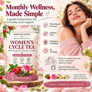 Tisane aux feuilles de framboisier pour femmes, mélange botanique sans caféine, marque privée, pour routine de bien-être mensuelle, approvisionnement en vrac - Product Image 2