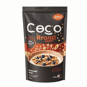 Pochette debout réutilisable personnalisée pour fruits secs, blé mylar, granola, sushi, ingrédients de gelée, sachet d'emballage pour chewing-gum - Product Image 5