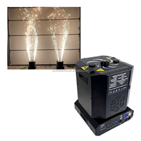 Machine à étincelles froides de haute qualité à double tête rotative à 360°, télécommande 6CH DMX 1300W pour scène et mariage