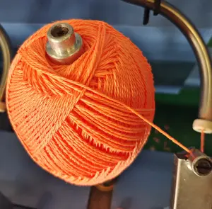 Enrolador automático de lã de madeira para mistura de fios de lã com 20 cabeças