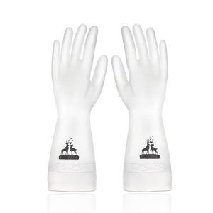 Gants transparents en PVC pour la maison, épais et imperméables, pour le nettoyage de la cuisine - Product Image 5