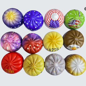 Jouet sensoriel anti-stress en PU à remontée lente, coloré, en forme de Bao Dumpling mystère, boîte surprise pour cadeaux, promotion, fête - Product Image 1