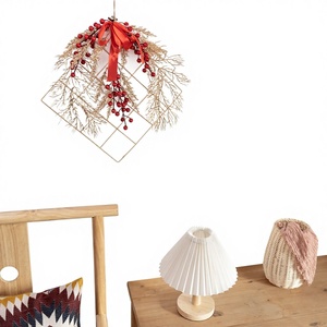 Fiori Artificiali Stile Nord Americano, Decorazione Murale Floreale Invernale, Frutti Portafortuna, Arredamento Casa Stile INS, Decorazioni per Matrimoni, Vendita all'Ingrosso - Product Image 1