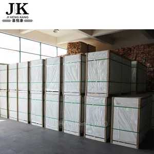 JHK-002 sıcak satış Hdf kapı iç kapılar ile evler için beyaz astar pürüzsüz yüzey kemer üst beyaz kapı
