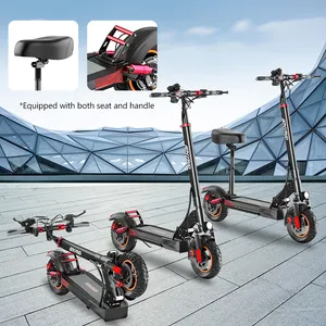 Drop Shipping IENYRID M4 New Disc Brake Electric Scooters 500W Powerful Fat Tire Wide Wheel Max Support Kick Bike Scooter