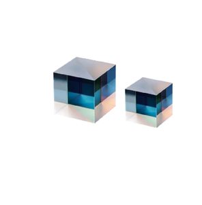 Prisme de division de faisceau à revêtement AR personnalisé en verre optique, cube optique OEM pour la spectroscopie et l'équipement <span class=keywords><strong>laser</strong></span> - Product Image 2