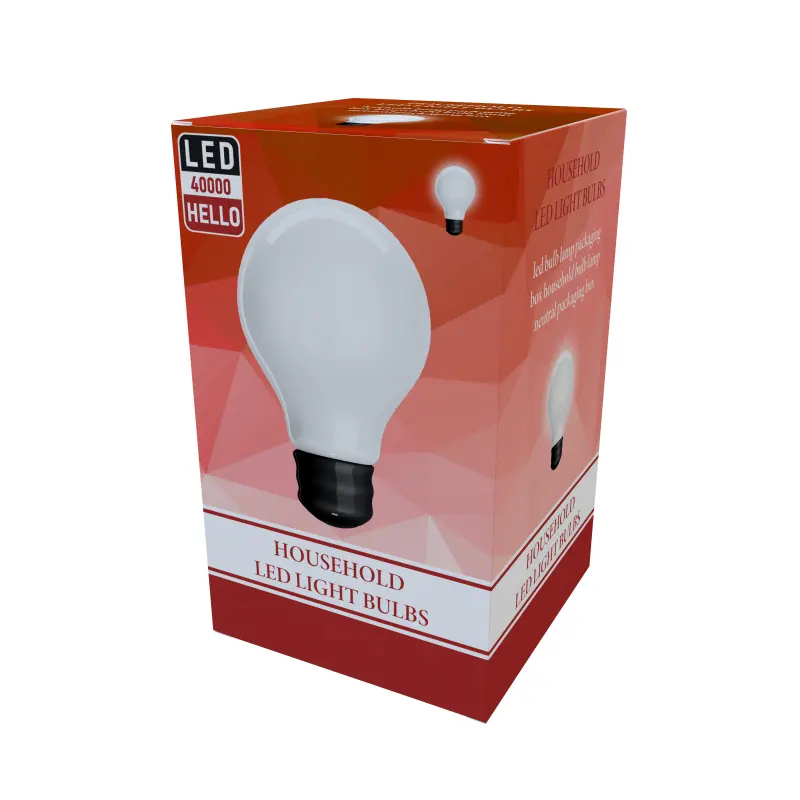 منتجات منزلية مخصصة صندوق إضاءة موفر للطاقة ساخن صندوق تعبئة بإضاءة ليد منخفض التكلفة
