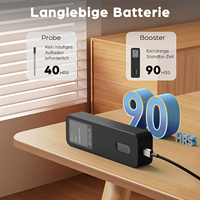 Termómetro Digital para Carne BFOUR, Sonda de Acero Inoxidable, Bluetooth Inalámbrico, Termómetro para Parrilla, Aplicación Inteligente, Resistente al Agua IP67, Metálico