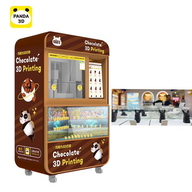Making Maker Mold Logo Food Small Vending Gift Bar Toy Machines Extruder Snack Chocolate 3d Printer
