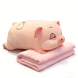 Peluche de cerdo personalizado, cerdo de peluche, cerdo de peluche rosa, almohada de cerdo adorable - Product Image 4