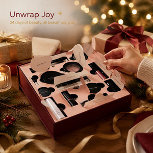 Cajas de cartón verdes plegables y planas para envíos, reciclables, personalizadas, tipo calendario de Adviento, para logística de tiendas en línea. - Product Image 5