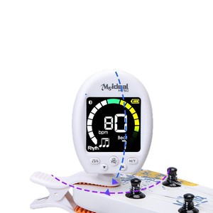 Meideal MT50 - Afinador y metrónomo universal para guitarra, violín y piano con clip y pantalla - Product Image 1