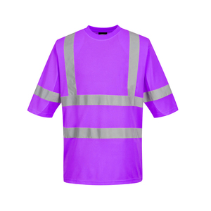 Camisa de Seguridad de Alta Visibilidad, Certificada ANSI/ISEA 107 Clase 2/3, Ropa de Trabajo Reflectante de Poliéster Resistente para Hombre - Product Image 1