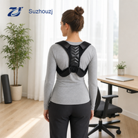 Correcteur de posture personnalisé OEM en forme de 8 avec dos en maille respirante