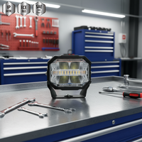Luz de Trabajo LED Todoterreno SMBX Directo de Fábrica 4 en 1, Luz de Conducción de Largo Alcance de 5 Pulgadas y 80W para Accesorios de Vehículos 4x4