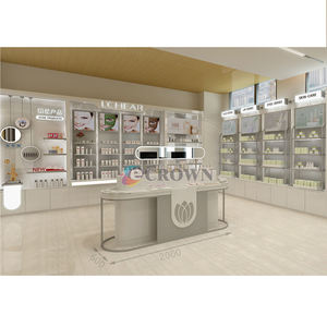 Incense showcase Retail Makeup Countermart Makeup Irregular Shop <strong>Pl</strong> Chain Shop Perfume Display Cabinet OEM - Product Image 2