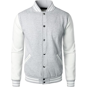 แจ็คเก็ตวาร์ซิตี้แบบขายส่งสำหรับทุกเพศ แจ็คเก็ตเลตเตอร์แมนแบบกำหนดเองพร้อมชื่อและหมายเลขส่วนตัวพร้อมงานปัก - Product Image 3