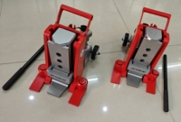 Cric hydraulique électrique 6T 10T 15T 20T 48V 25A avec pompe au lithium, 1 pompe pour 2 crics, pour le levage et la manutention de charges lourdes