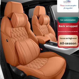 ที่หุ้มเบาะหนังลายเพชรสำหรับ Toyota RV4 /highlander/sequoia/fj cruiser/land Cruiser camry/corolla/avalo/<span class=keywords><strong>yaris</strong></span> - Product Image 5